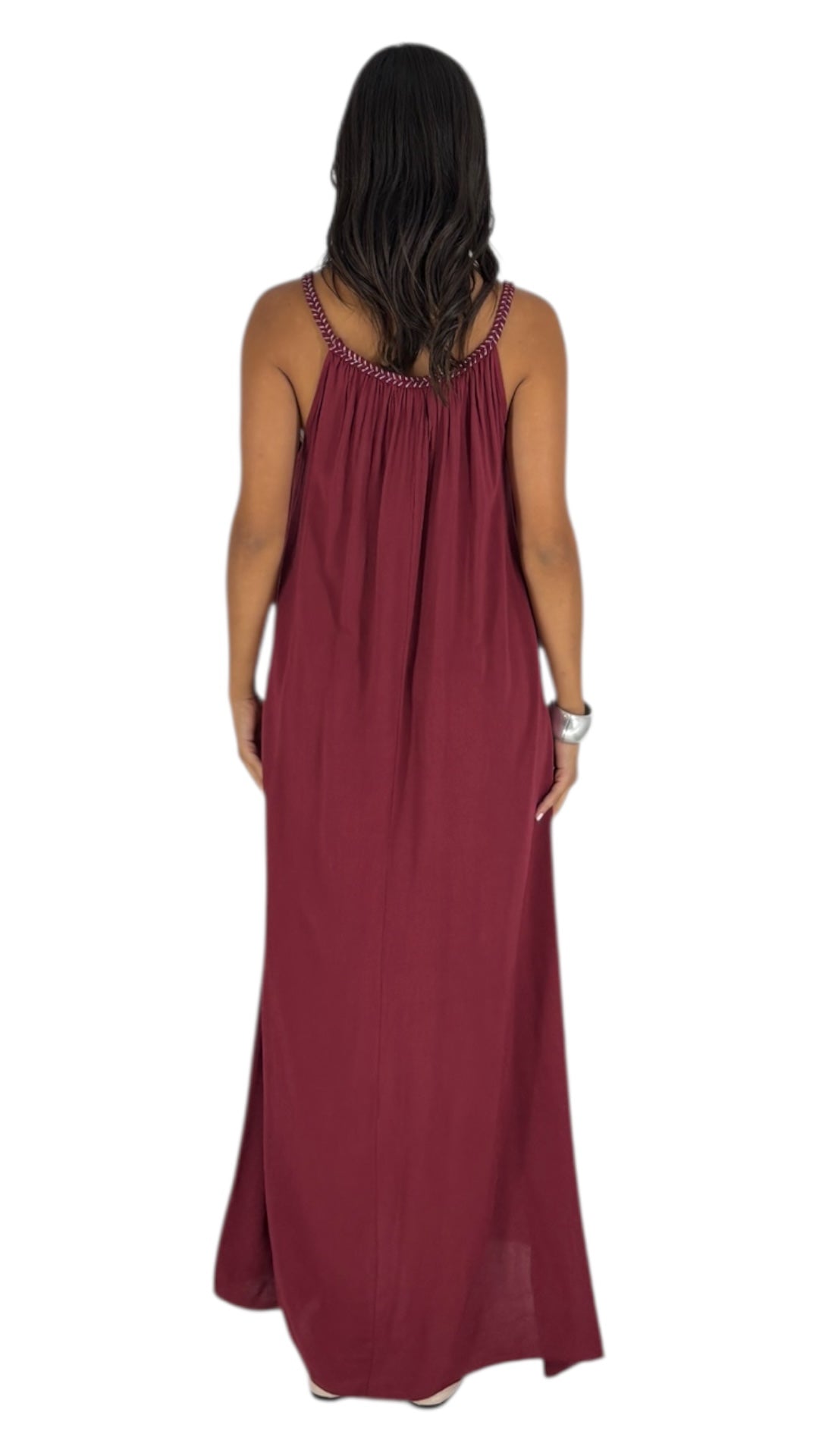 Zune maroon Dress