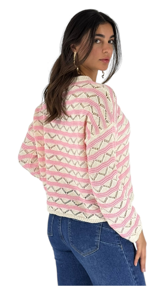 Rossini pink top
