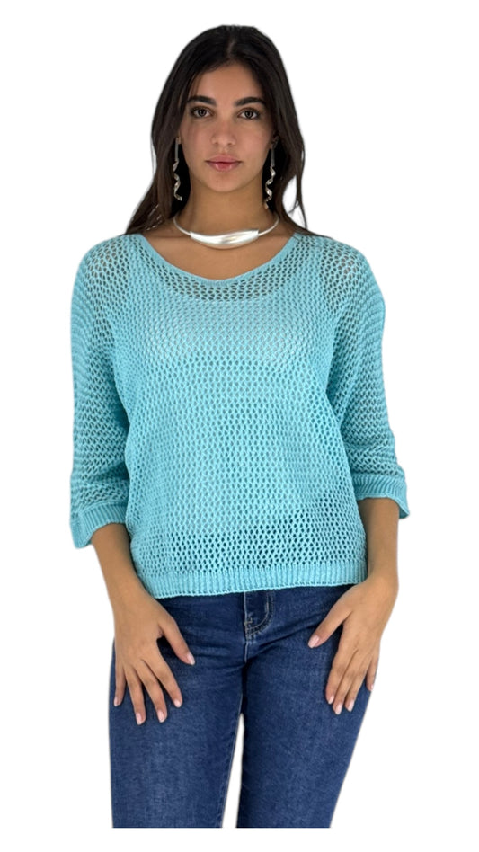 Rula turquoise top