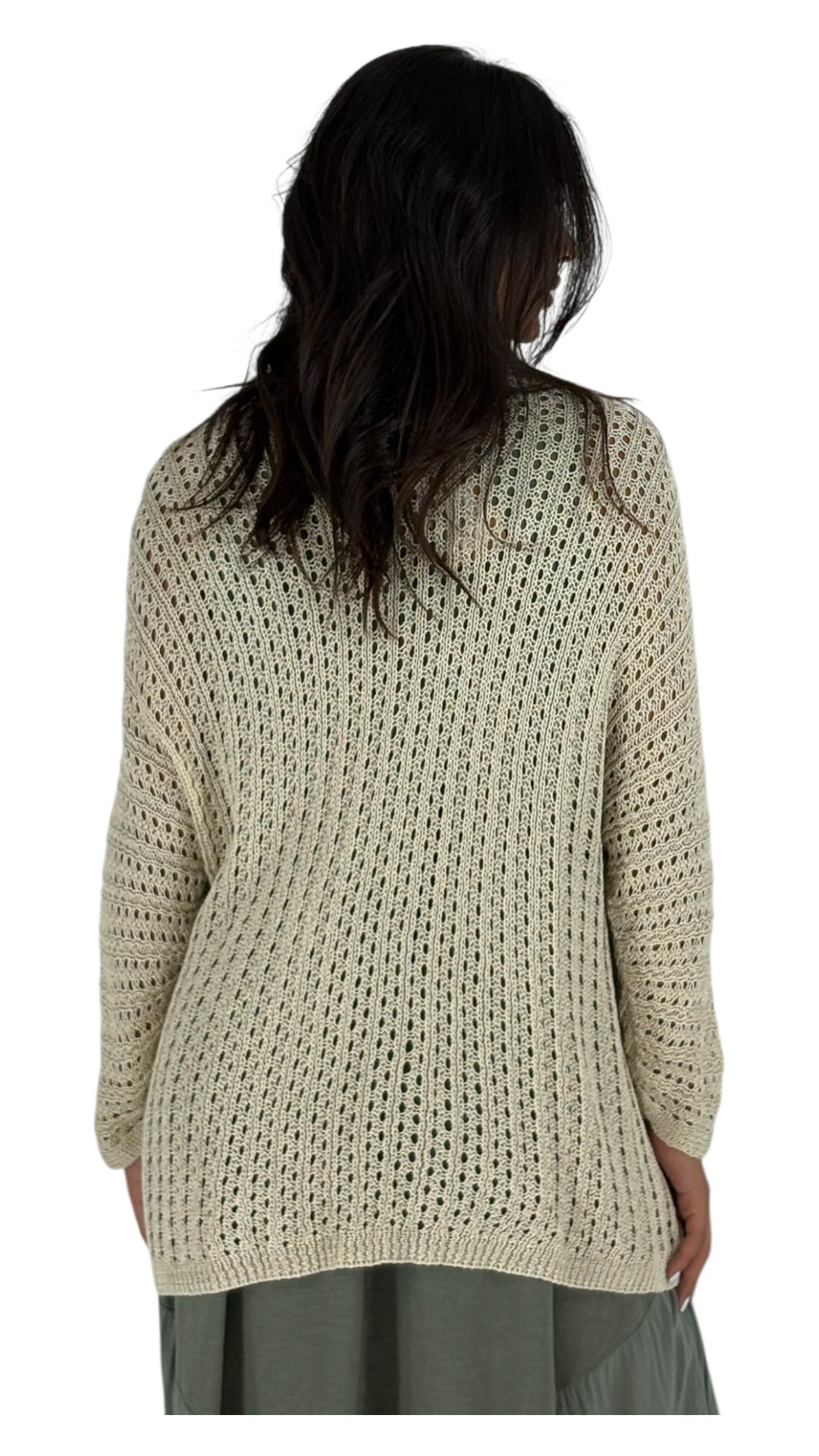 Zane Beige Cardigan
