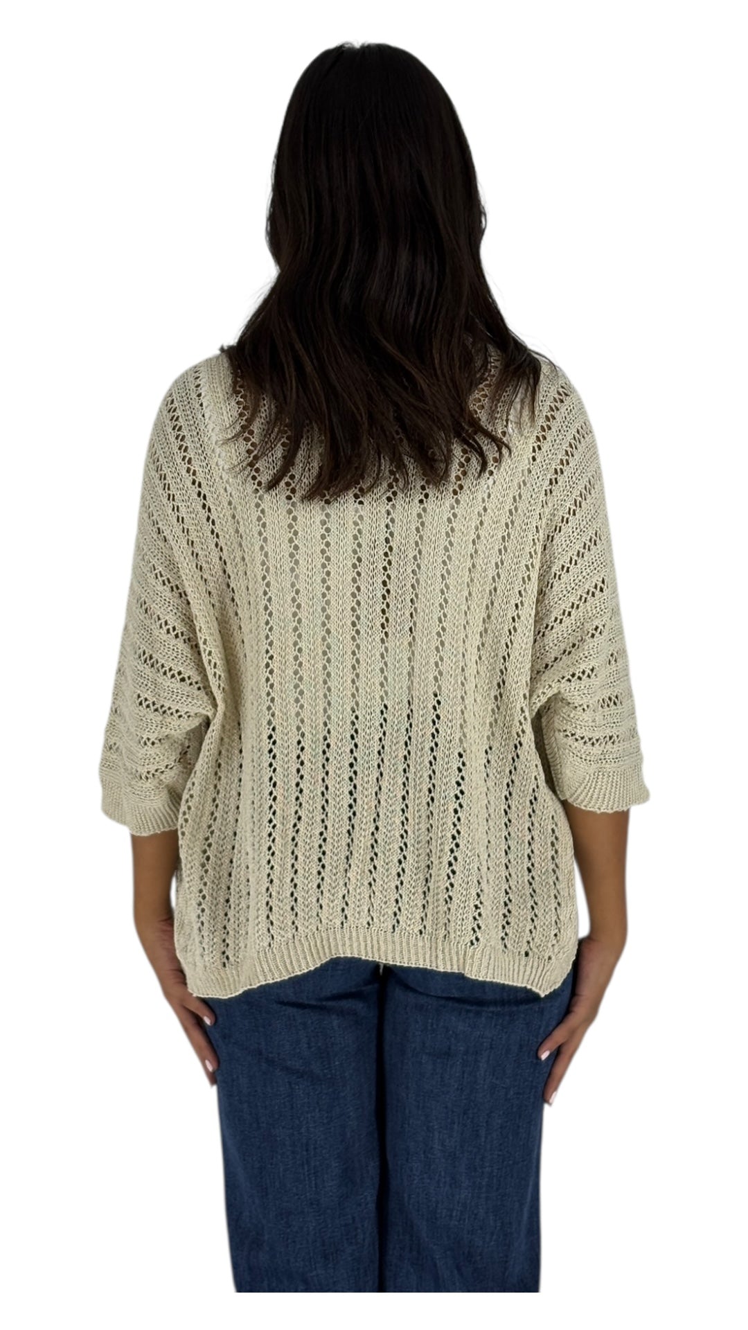 Najwa Beige Cardigan