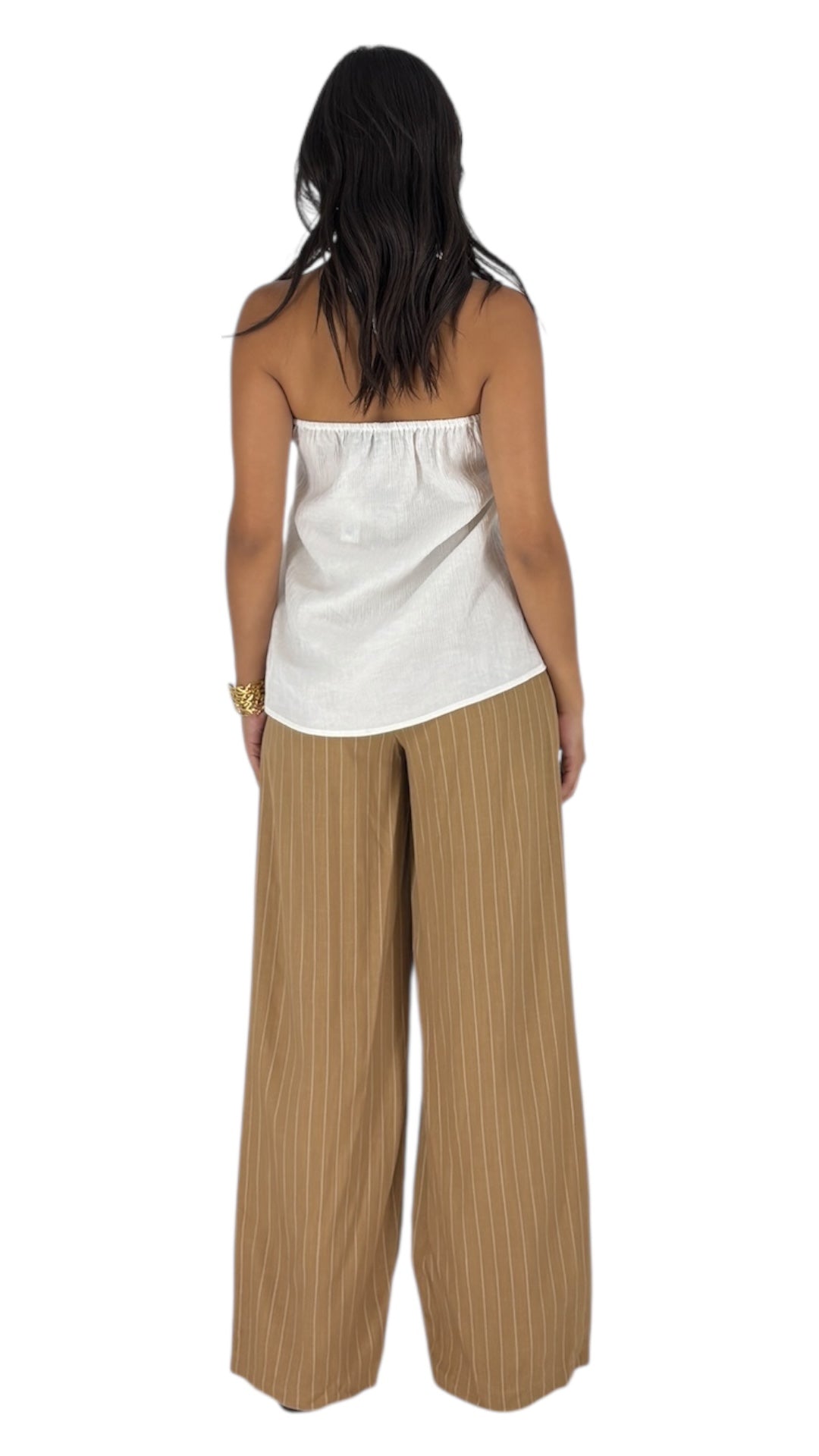 Raul striped brown pants