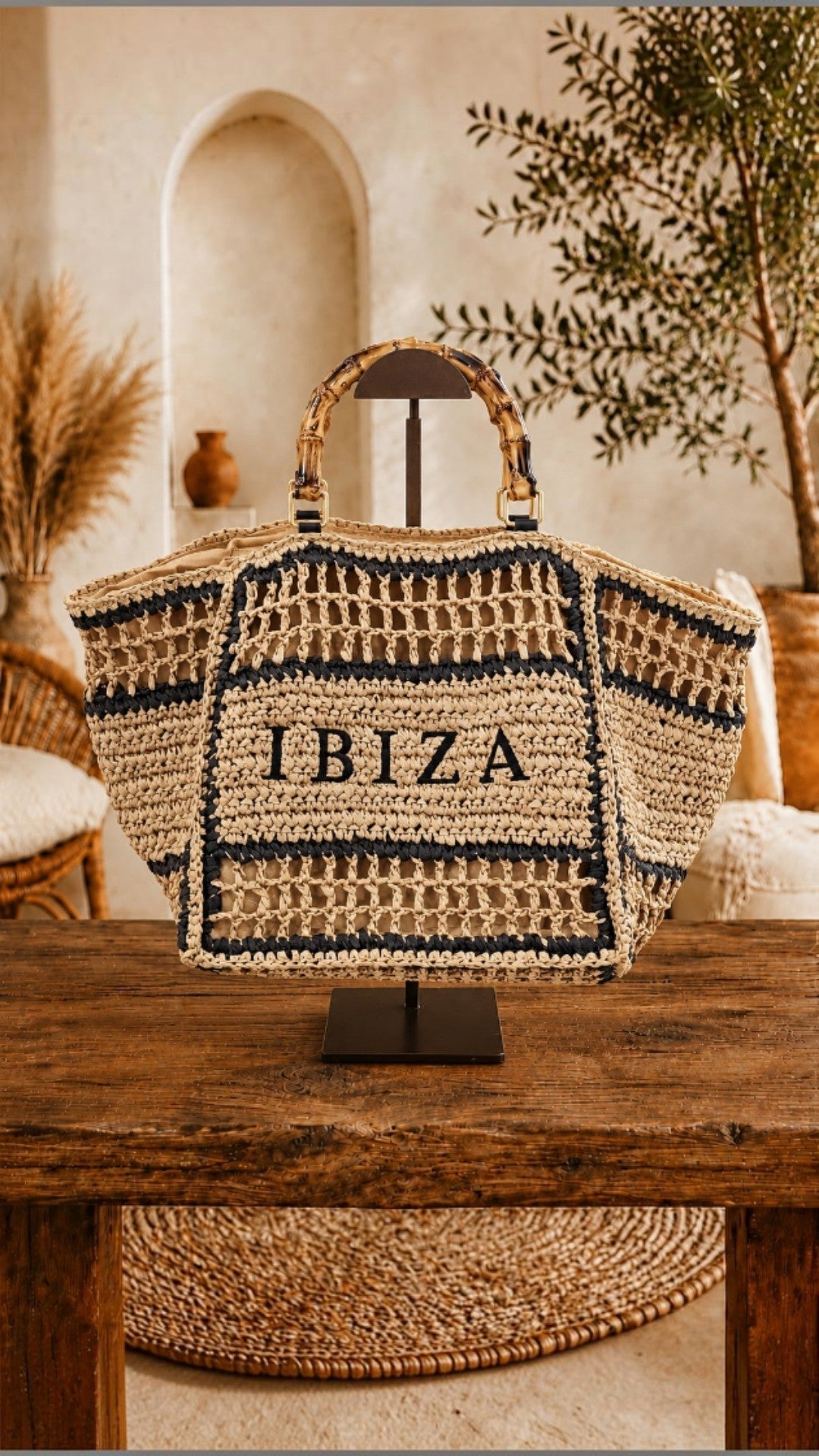 Ibiza camel bag