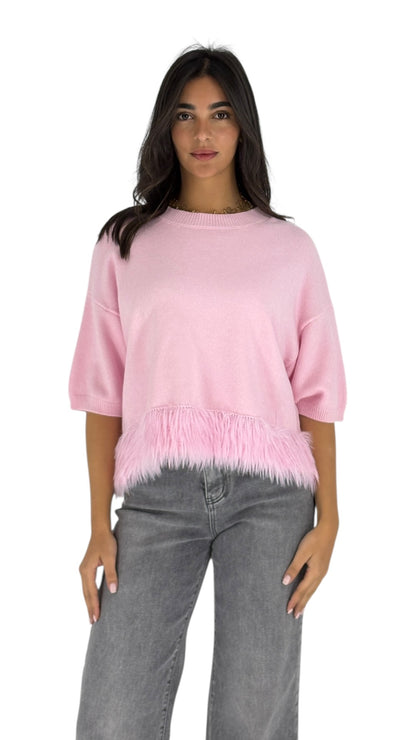 Azra Pink Top