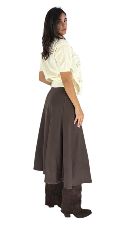 Renata Brown Skirt