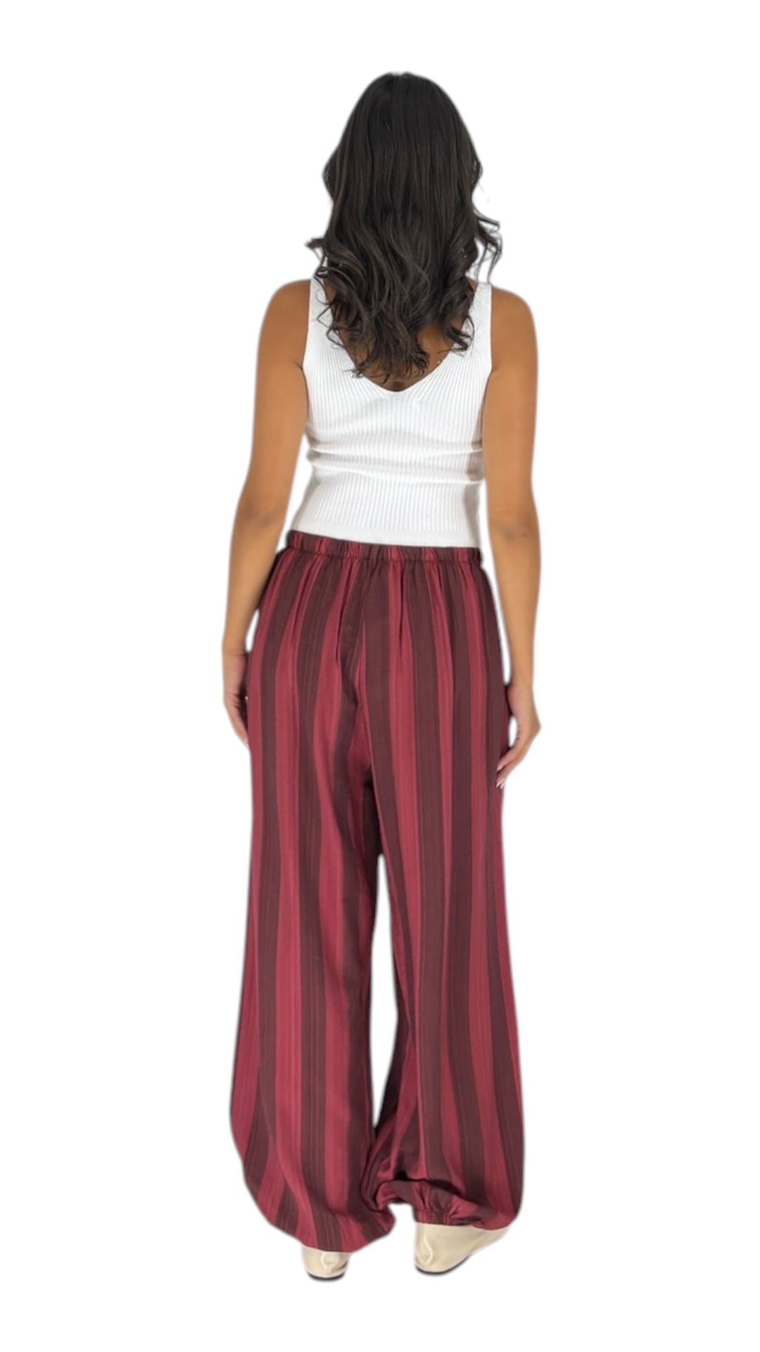 Basma Maroon Pants