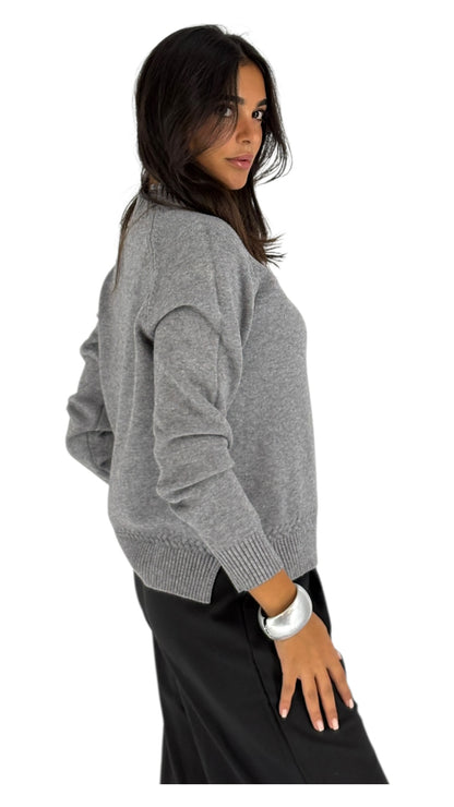 Miwa Grey Sweater