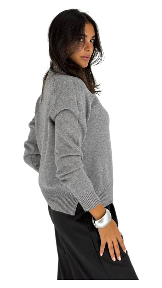 Miwa Grey Sweater