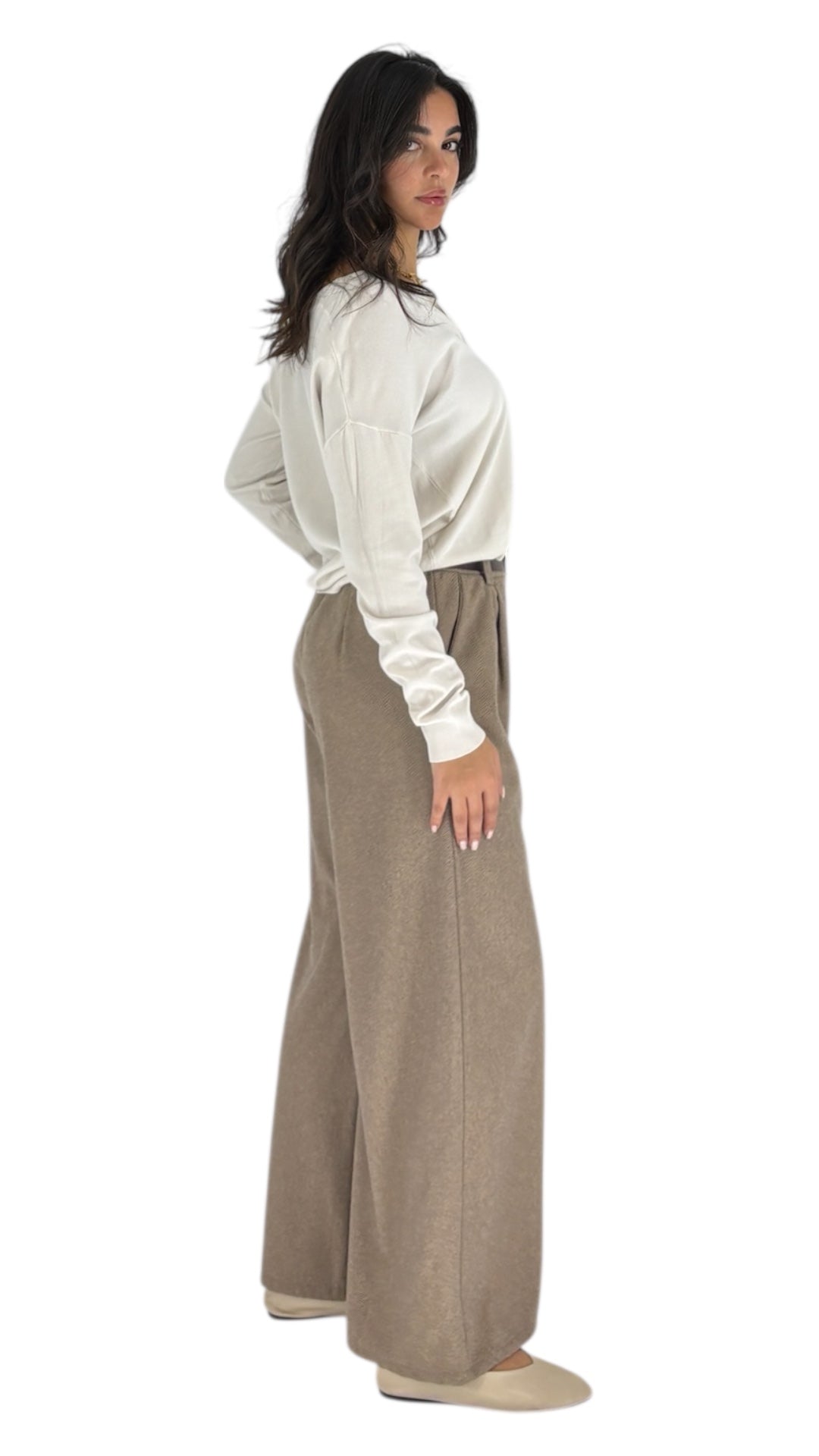 Aisha Camel Pants