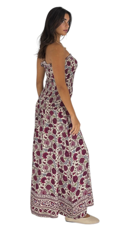 Oskar Burgundy Dress