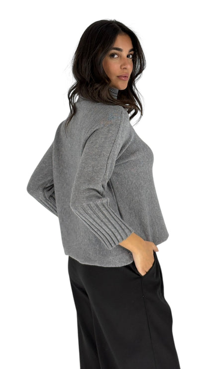 Dovie Grey Sweater