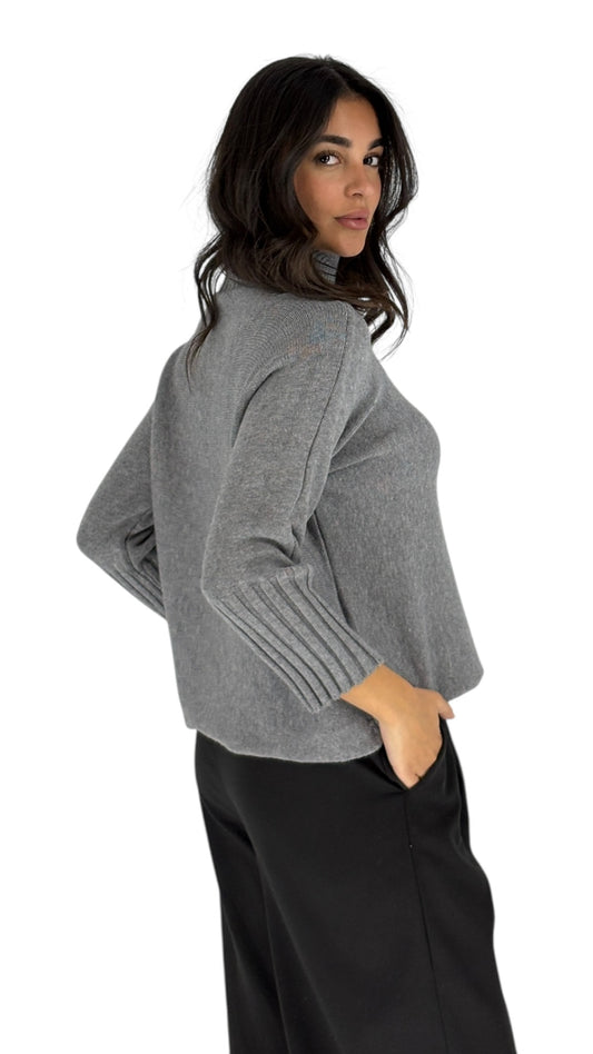 Dovie Grey Sweater