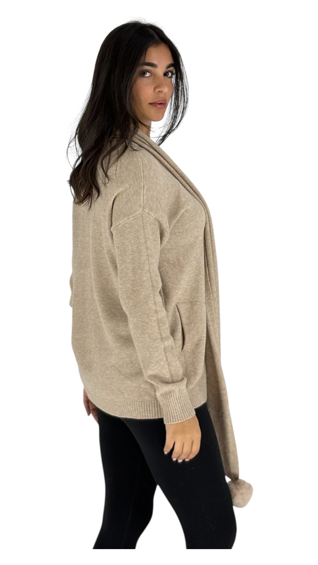 Theo Taupe Sweater