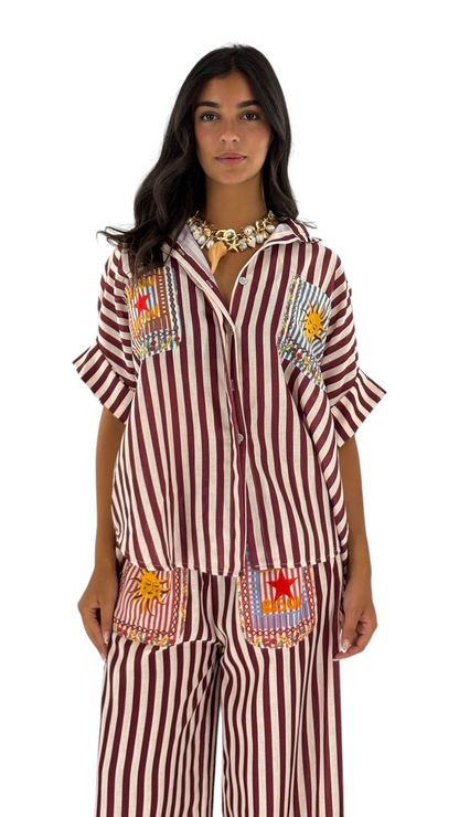 Rand Maroon Shirt