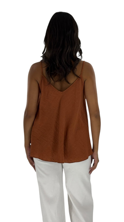 Arohi Terracotta Top