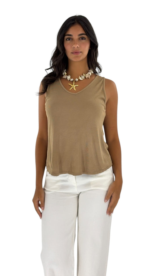 Pamila Camel Top