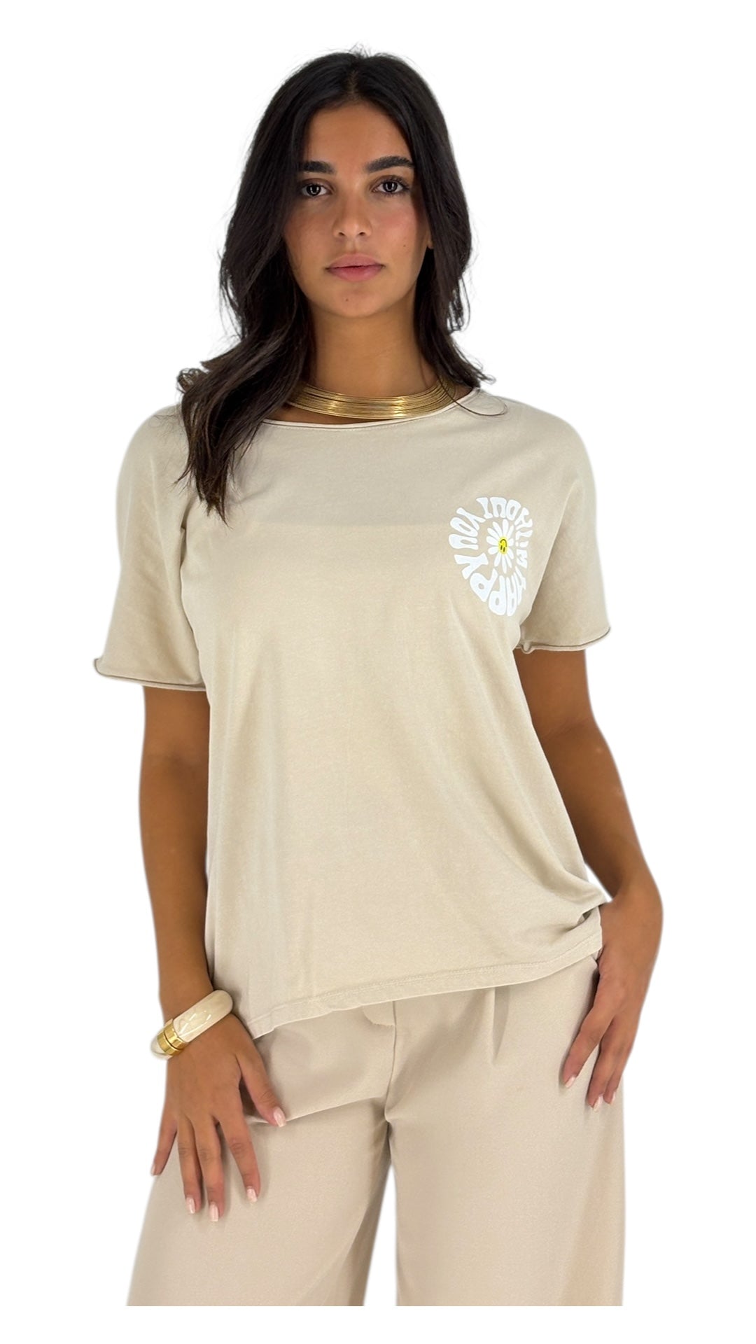 Hana Beige T-shirt