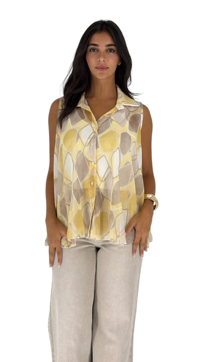 Sania Yellow Shirt