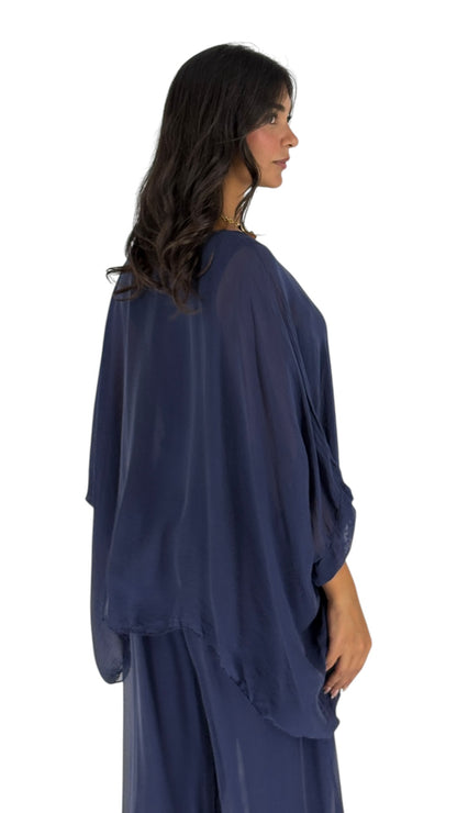 Alyas Navy Top