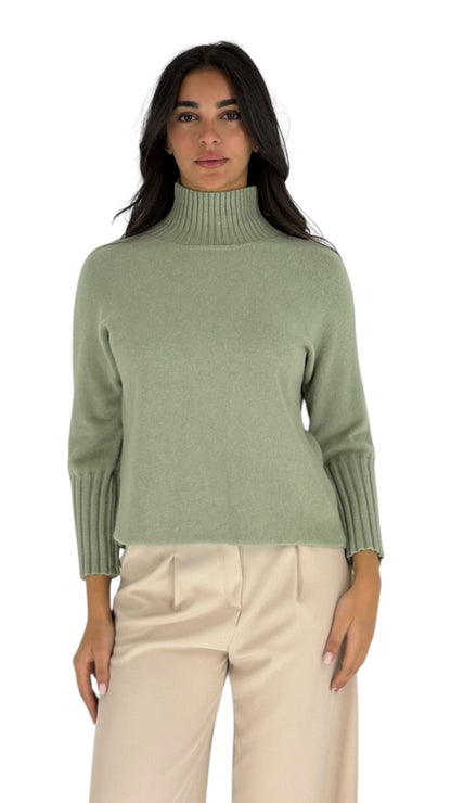 Dovie Green Sweater
