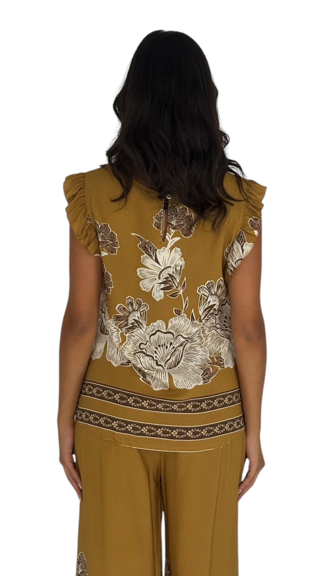 Amani Mustard Top