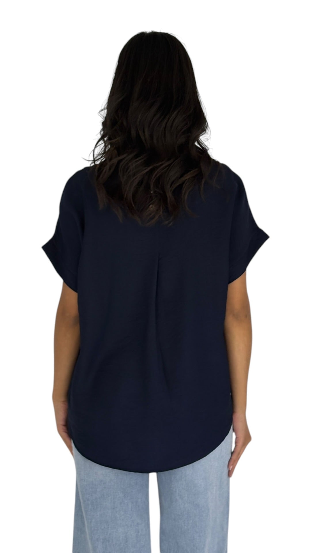 Poem Navy Top