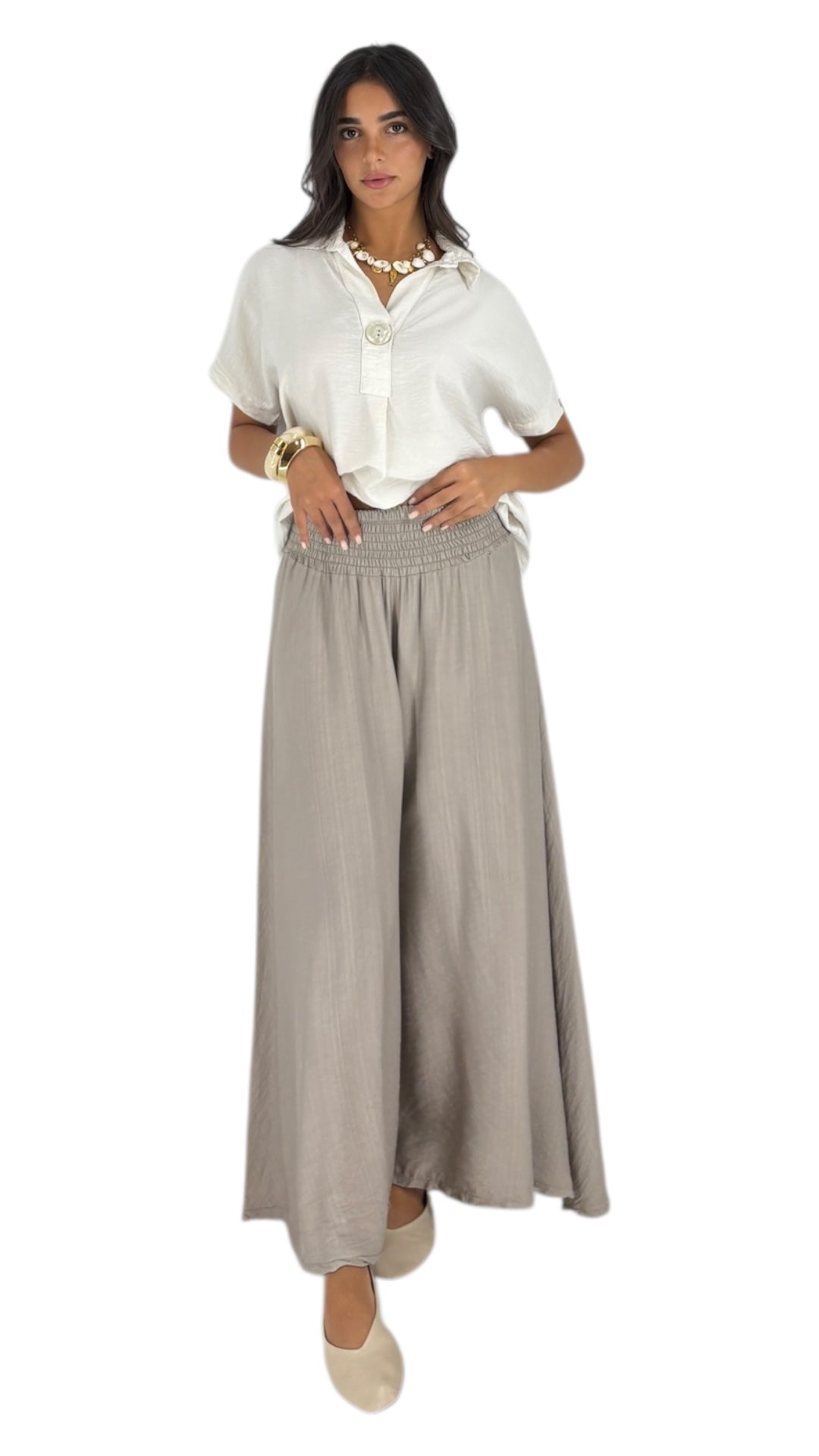 Camilla Taupe Pants