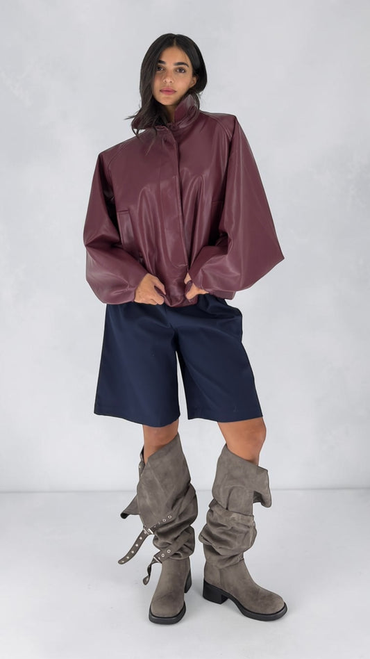 Rozan Burgundy Jacket