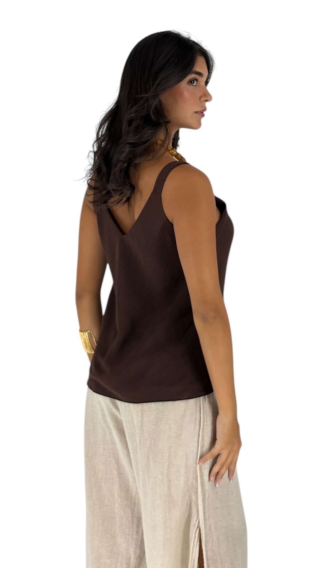 Lola Brown Top