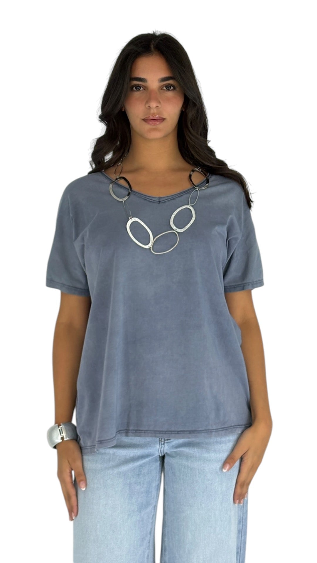 Diala Navy T-shirt
