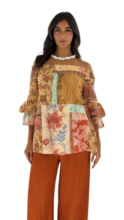 Kegan Camel Top