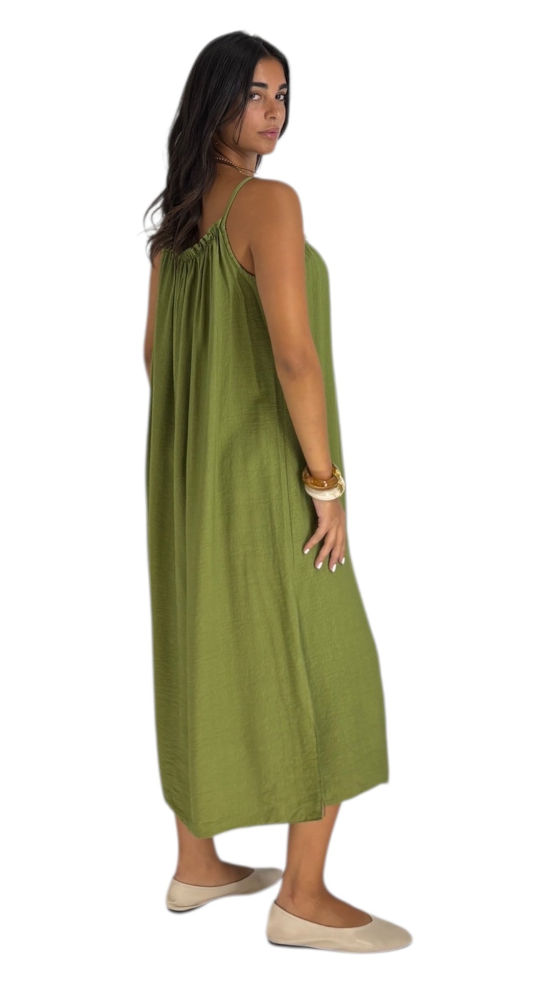 Sunil Lime Dress