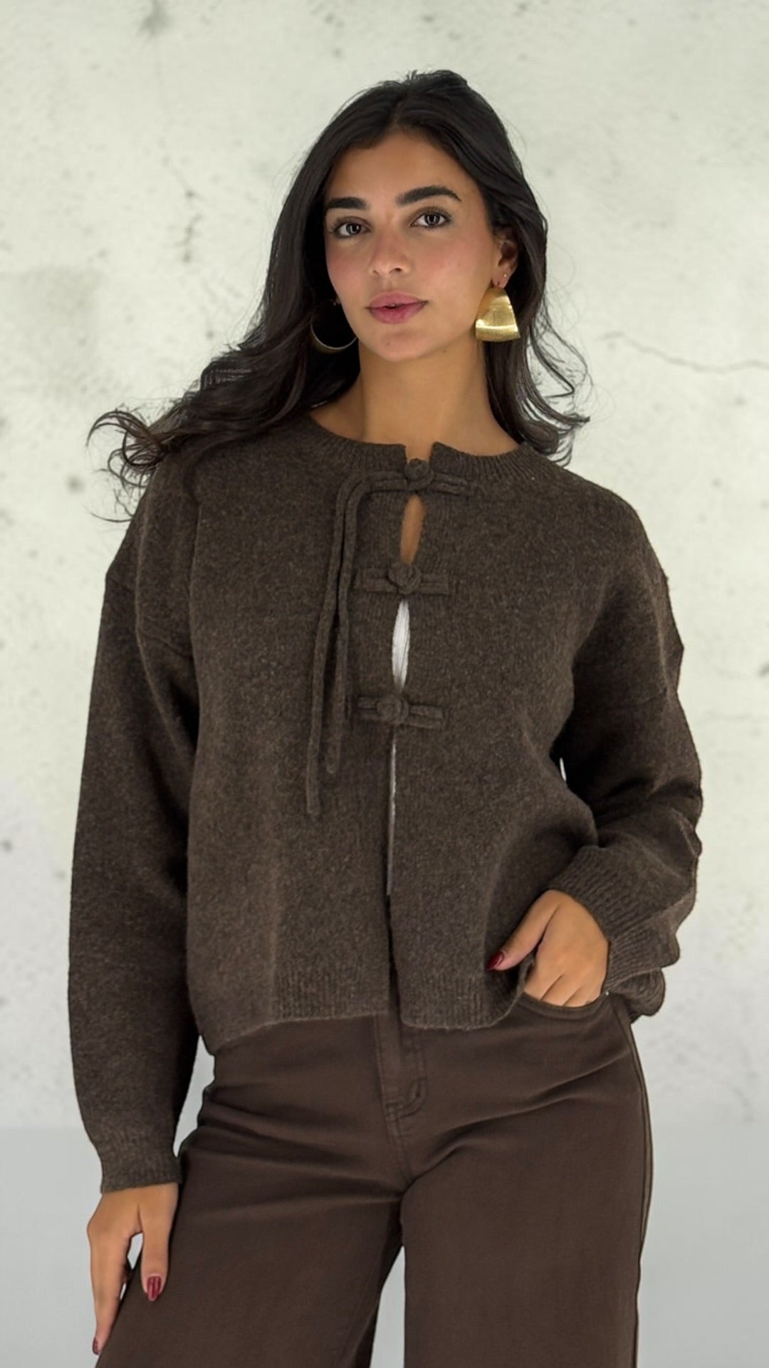 Mars Toggle-Button Cardigan