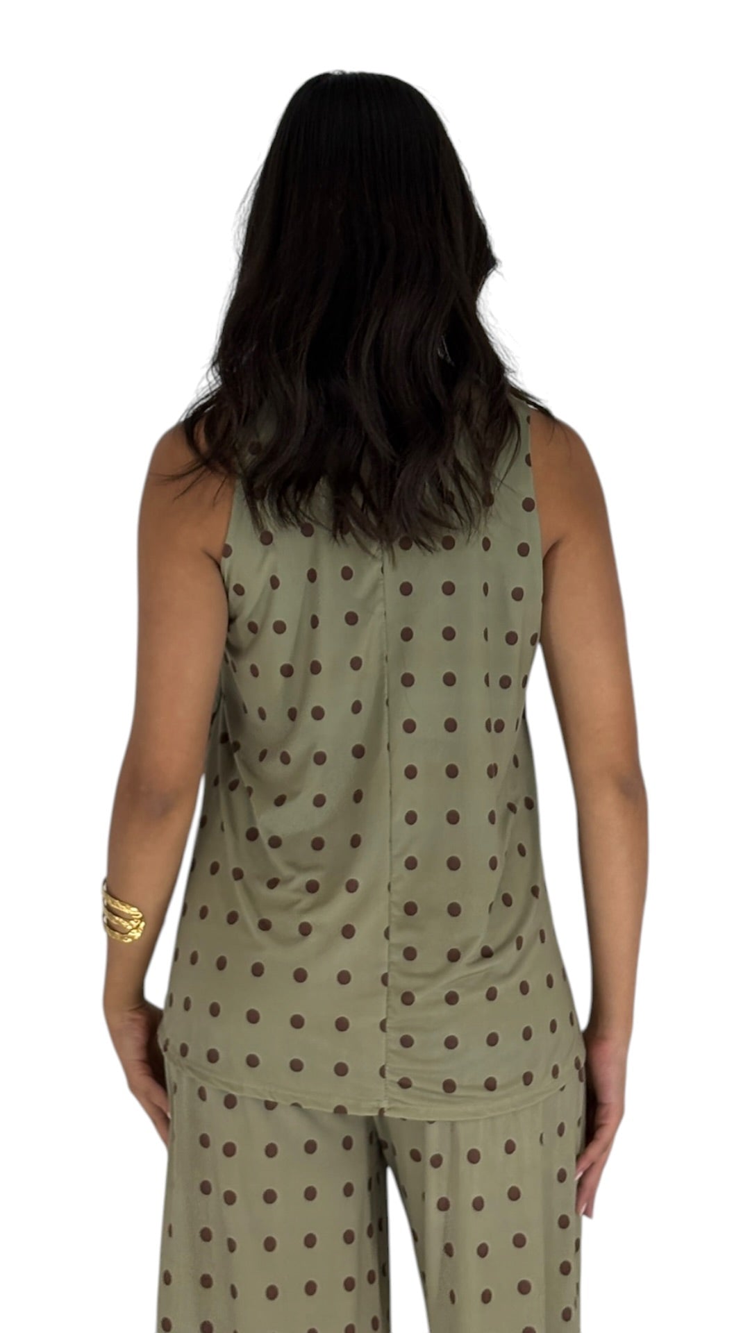 Twyla Kaki/Brown Set
