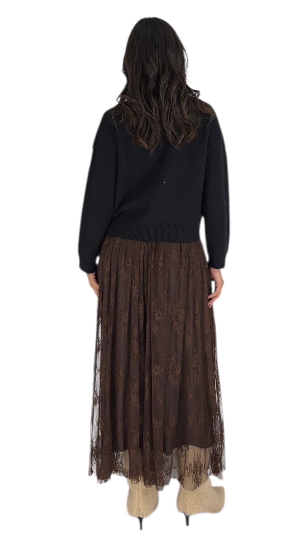 Asma Brown Skirt
