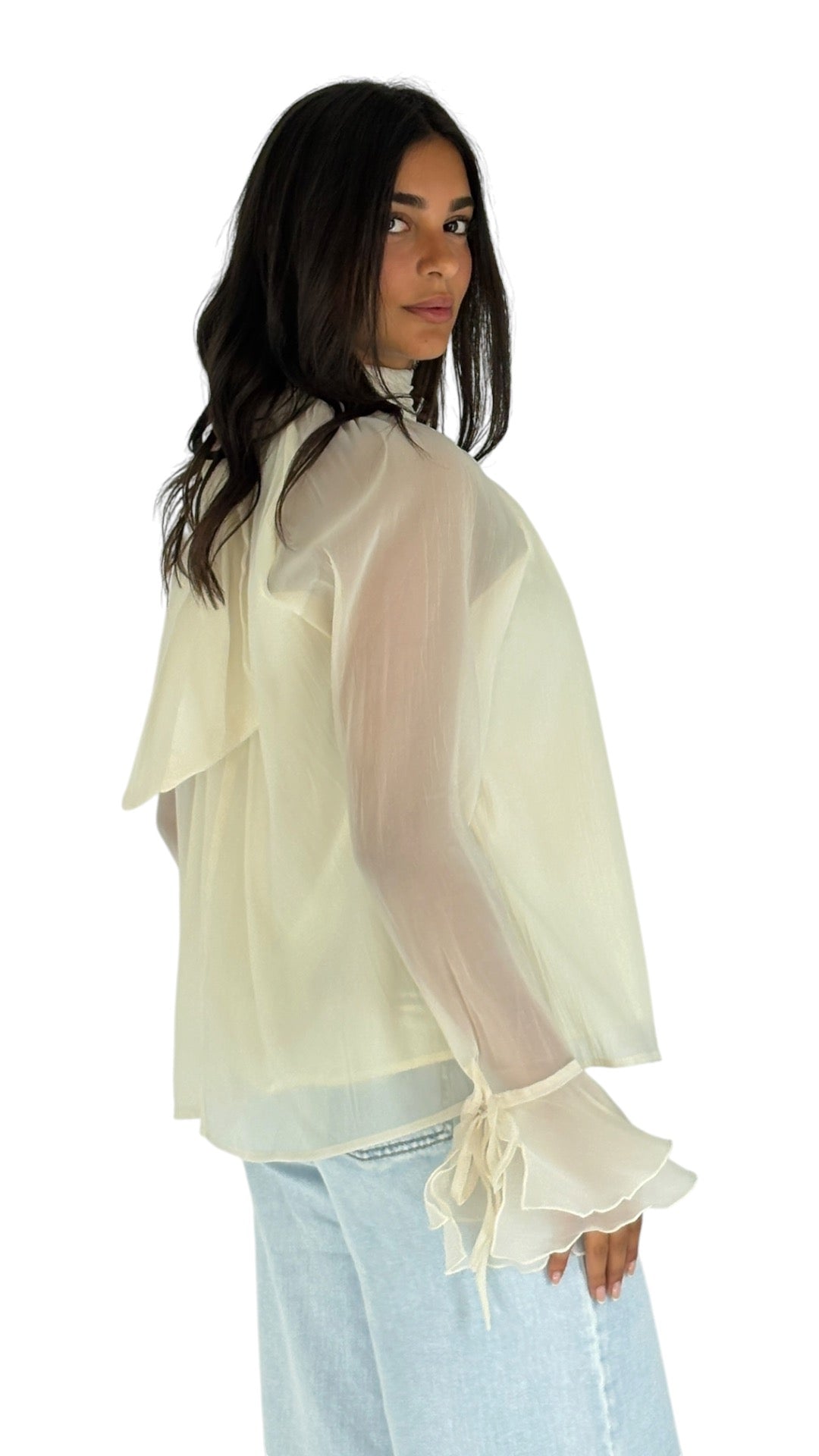 Samia Cream Blouse