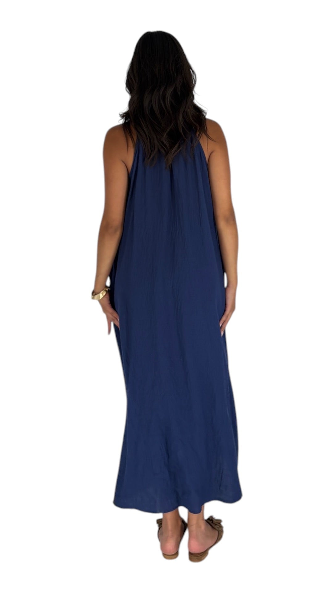 Ghader Navy Dress