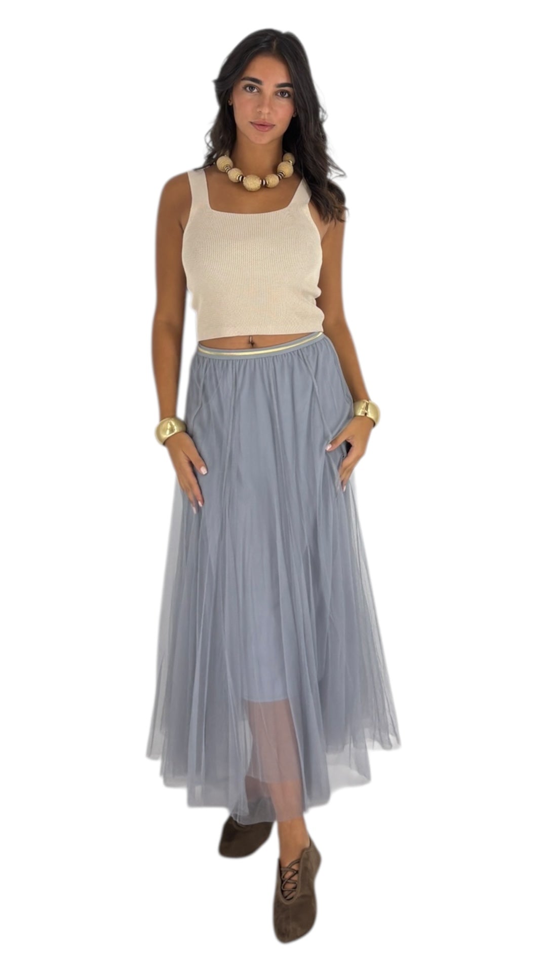 Addison Grey Skirt