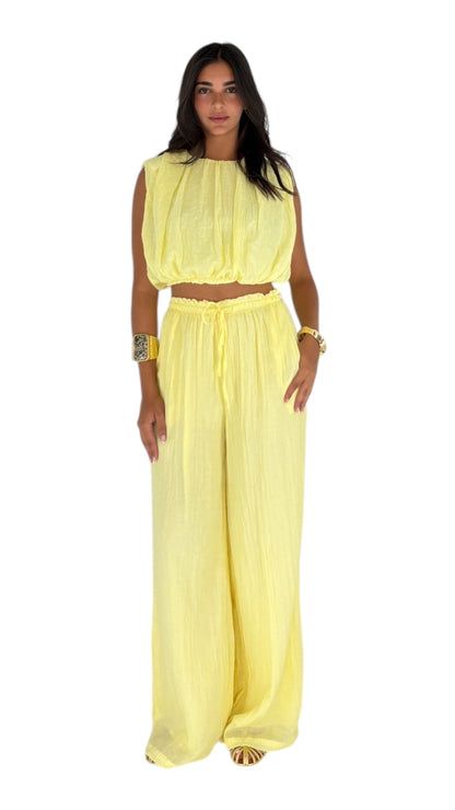 Gena Yellow Pants