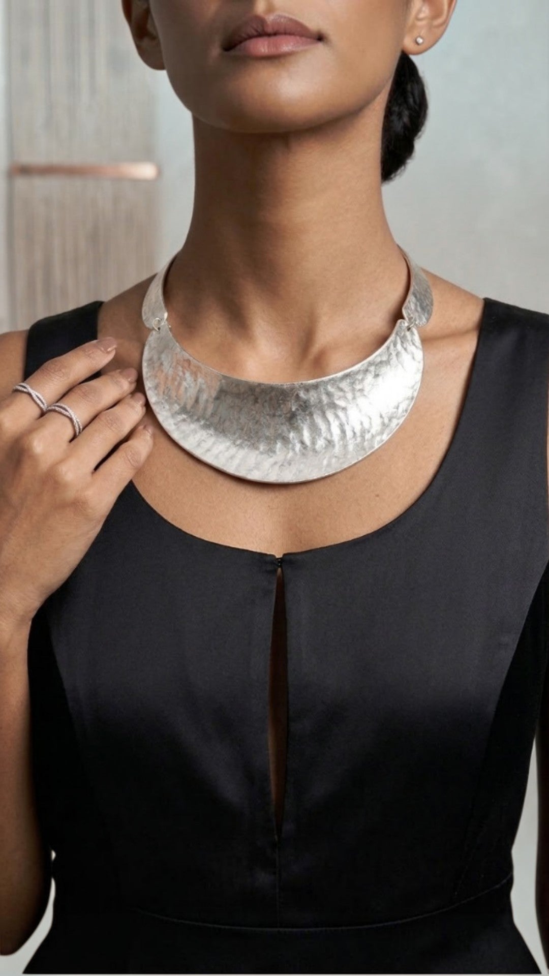 Pam silver necklace
