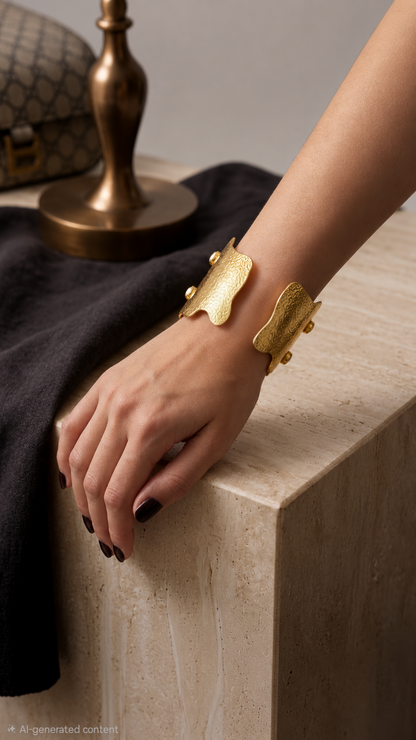 Luca gold bracelet