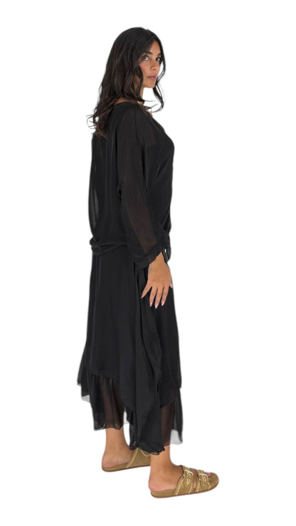 Mena Black Skirt