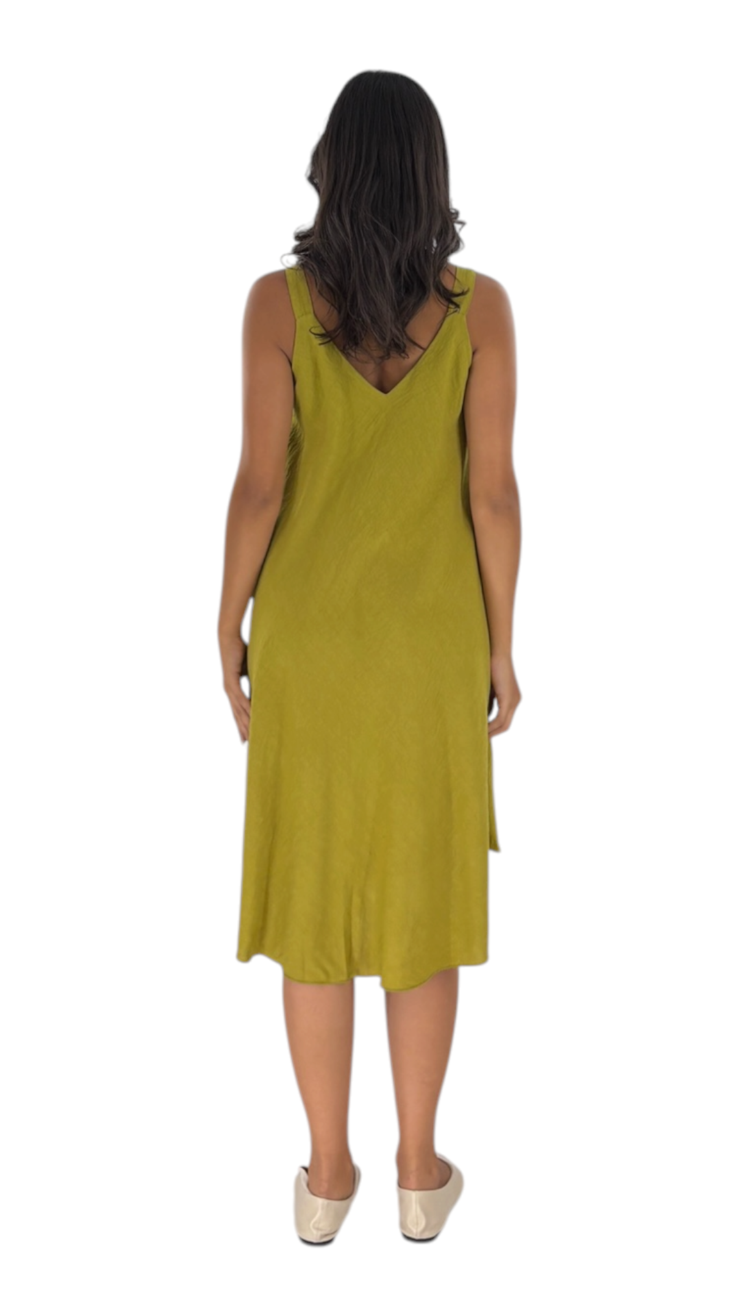 Lana Chartreuse Dress
