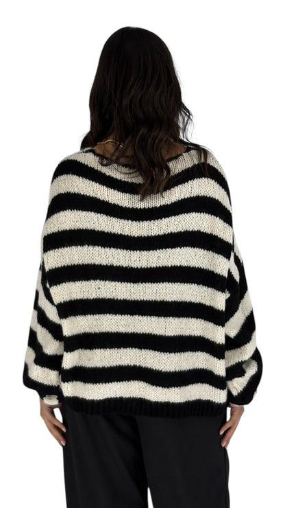 Dahn Black Cardigan