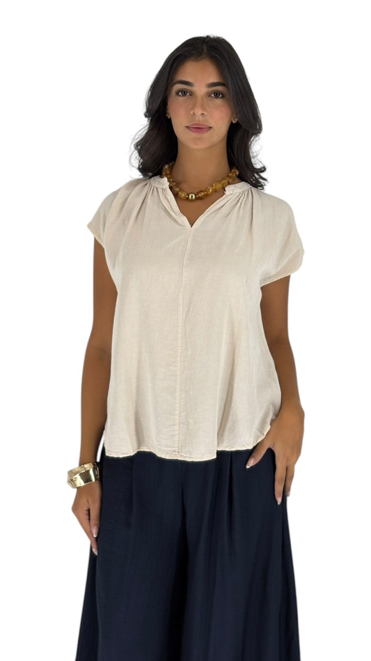 Tulipan Beige Top