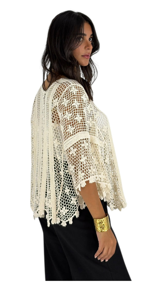 Alana Beige Cardigan