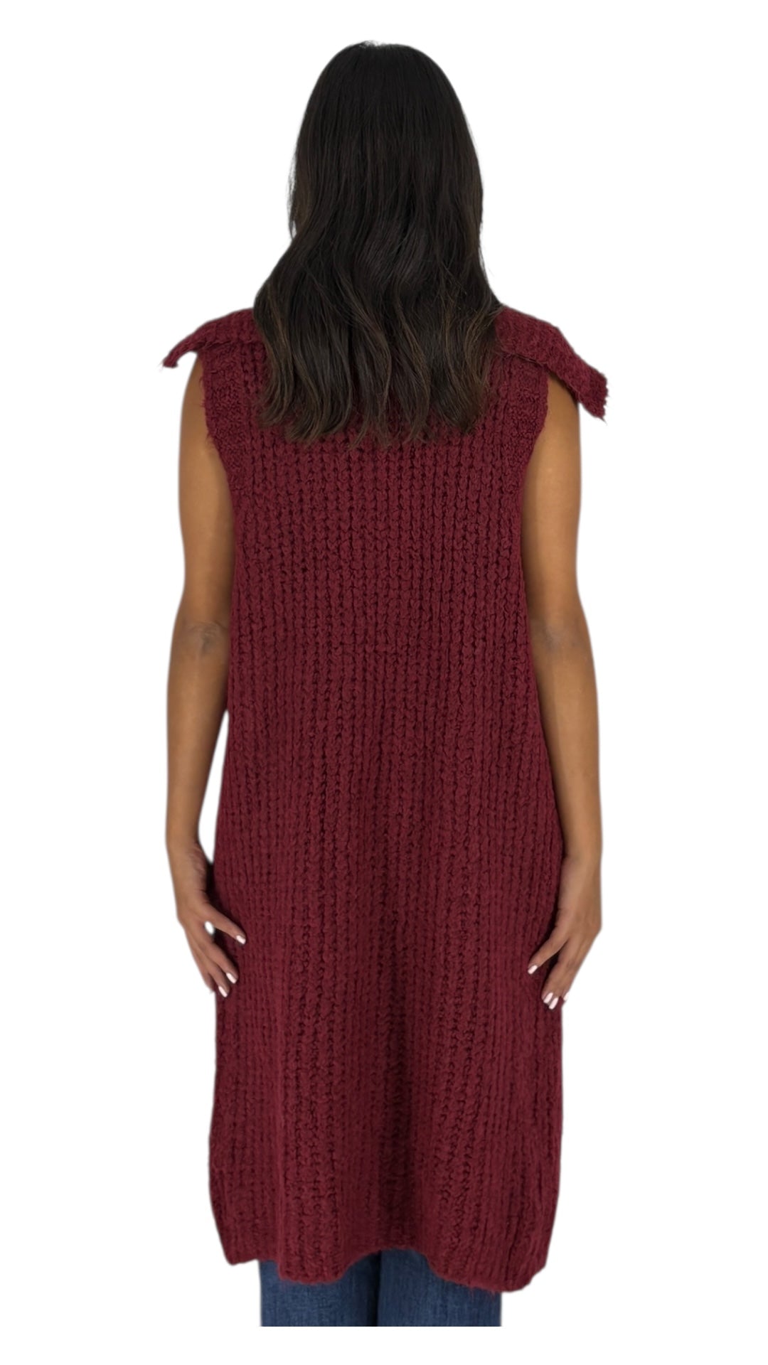 Maisa Burgundy Vest