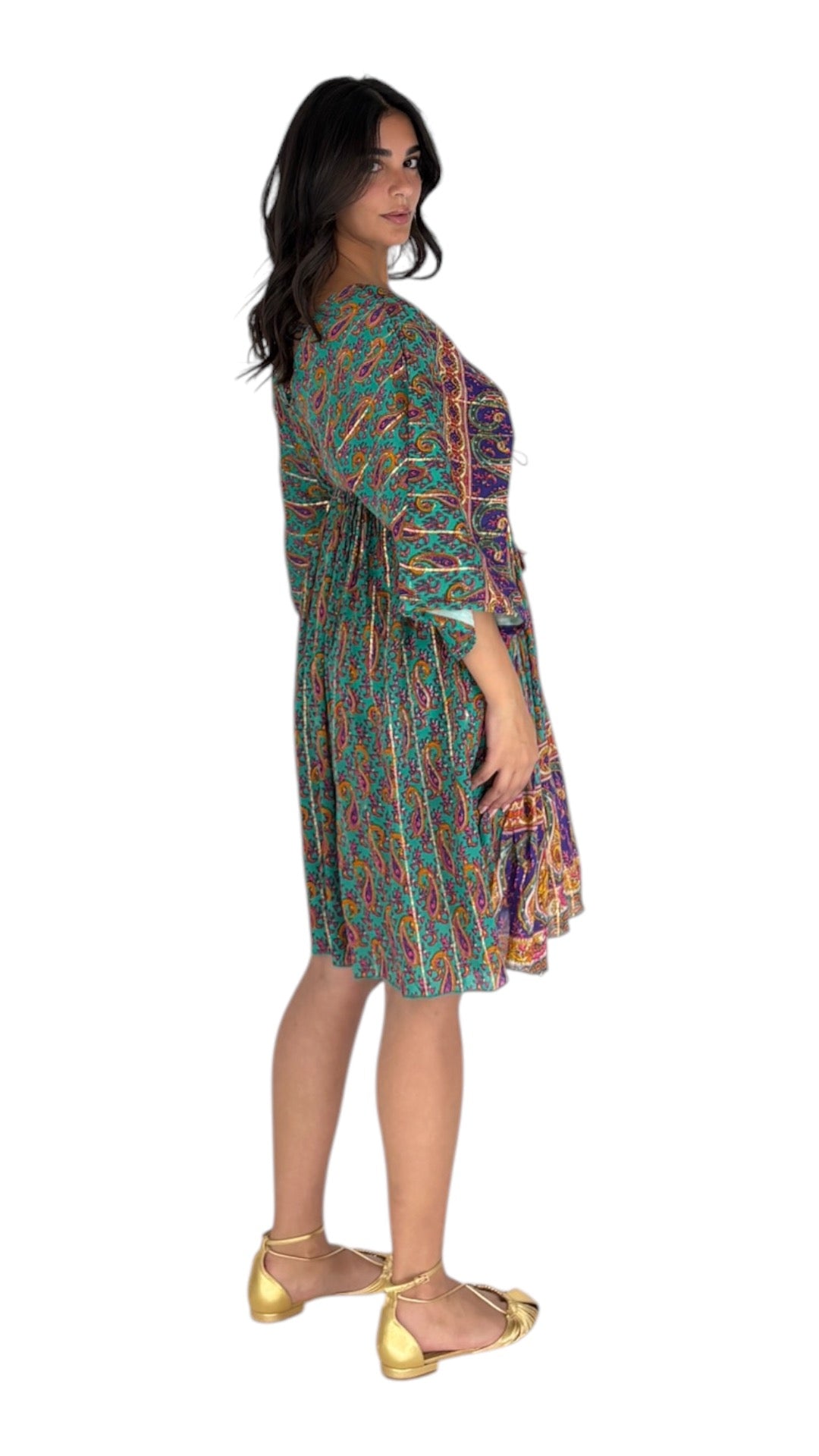 Nerva Green Dress
