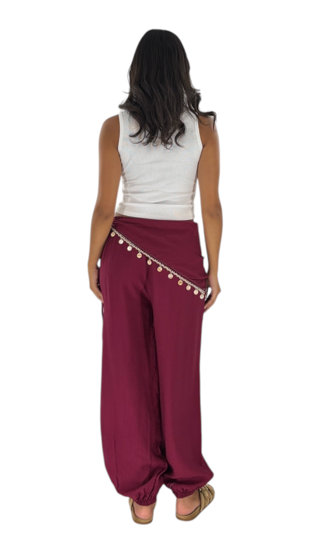 Mriam Dark Cherry Pants