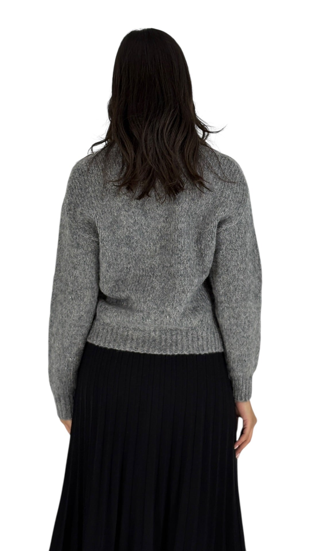 Aditi Grey Cardigan